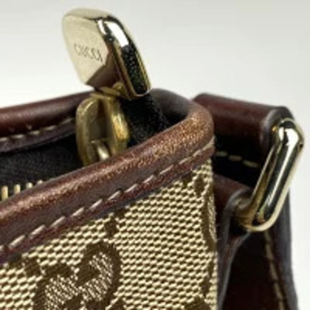 Gucci GG shoulder bag cross Body Belt Bum Crossbody canvas brown - Picture 5 of 6
